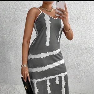 Shein casual camo comfy dress 1x fits XL also